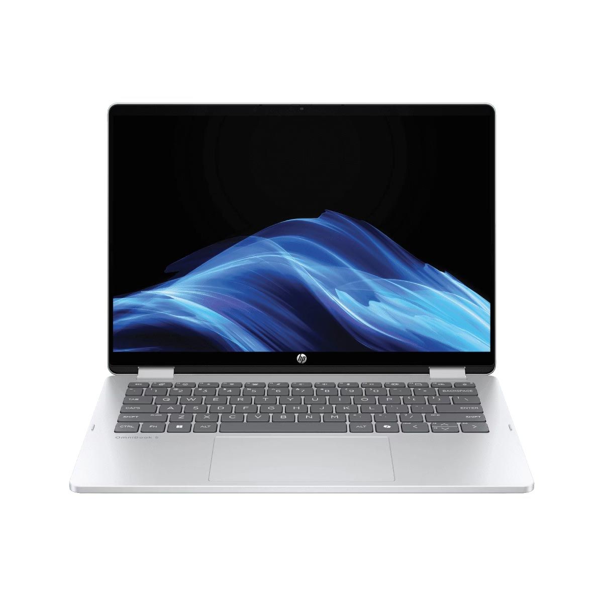 NOTEBOOK 2 IN 1 (โน้ตบุ๊คแบบฝาพับ 360 องศา) HP OMNIBOOK 5 FLIP 14-FP0052TU (SILVER)