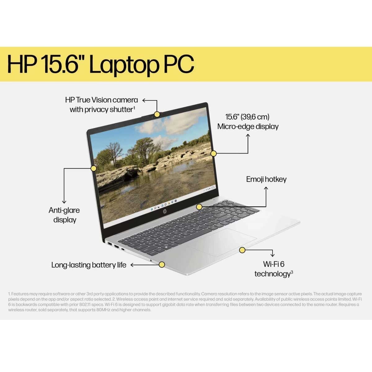 NOTEBOOK (โน้ตบุ๊ค) HP 15-FD1577TU (SILVER)