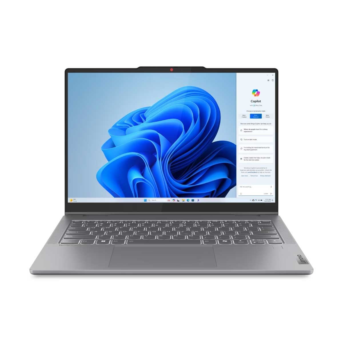 NOTEBOOK 2 IN 1 (โน้ตบุ๊คแบบฝาพับ 360 องศา) LENOVO IDEAPAD 5 2-IN-1 14IRH9 83KX005TTA (LUNA GREY)