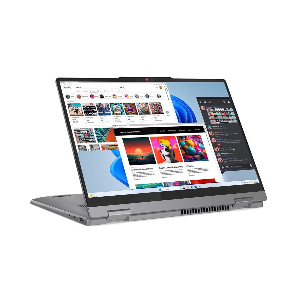 NOTEBOOK 2 IN 1 (โน้ตบุ๊คแบบฝาพับ 360 องศา) LENOVO IDEAPAD 5 2-IN-1 14IRH9 83KX005TTA (LUNA GREY)