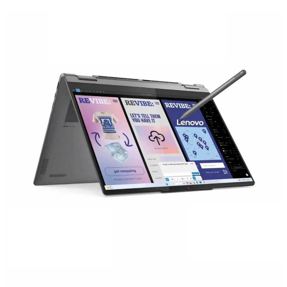 NOTEBOOK 2 IN 1 (โน้ตบุ๊คแบบฝาพับ 360 องศา) LENOVO YOGA 7 2-IN-1 14ILL10 83JQ001TTA (LUNA GREY)