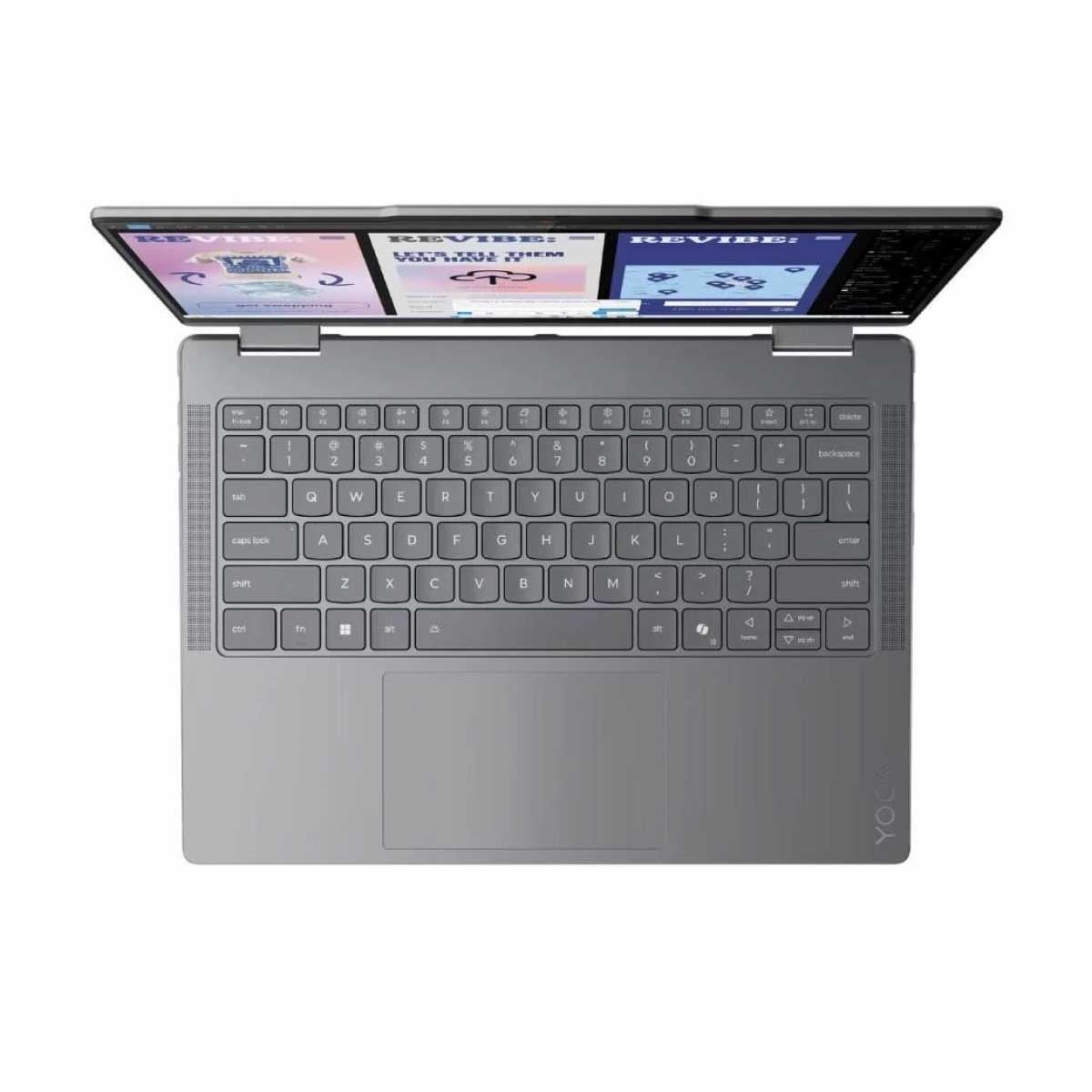 NOTEBOOK 2 IN 1 (โน้ตบุ๊คแบบฝาพับ 360 องศา) LENOVO YOGA 7 2-IN-1 14ILL10 83JQ001TTA (LUNA GREY)