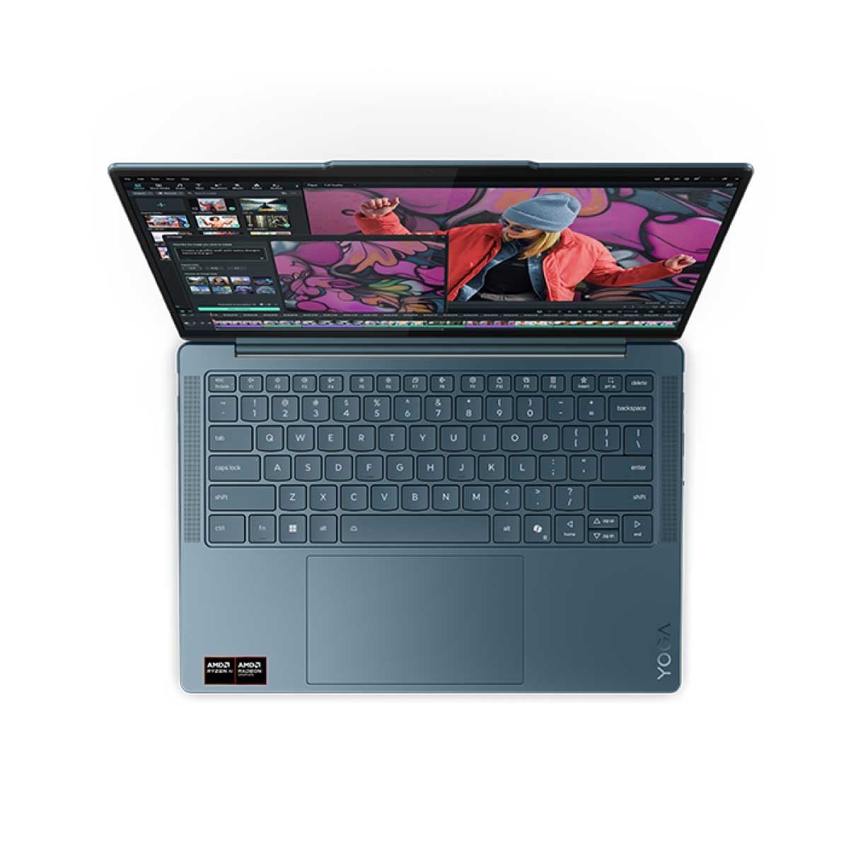 NOTEBOOK (โน้ตบุ๊ค) LENOVO YOGA SLIM 7 14AGP11 83QS0046TA (TIDAL TEAL)