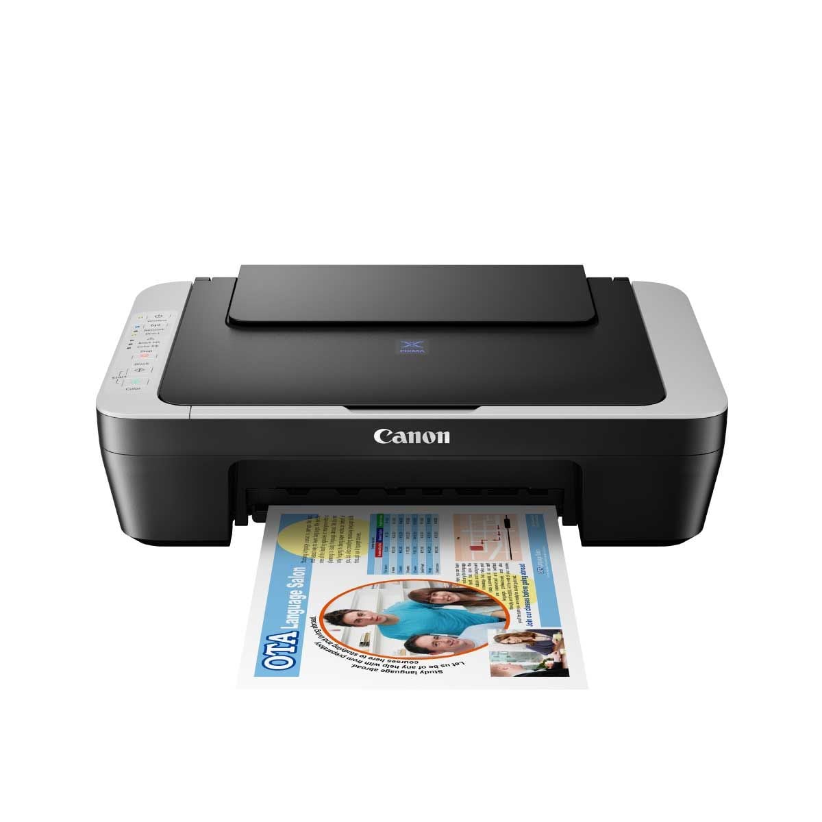 PRINTER (เครื่องพิมพ์) CANON PIXMA E470 (BLACK/GRAY)