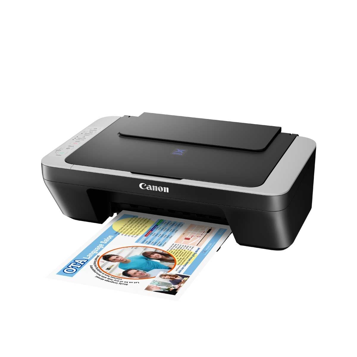 PRINTER (เครื่องพิมพ์) CANON PIXMA E470 (BLACK/GRAY)