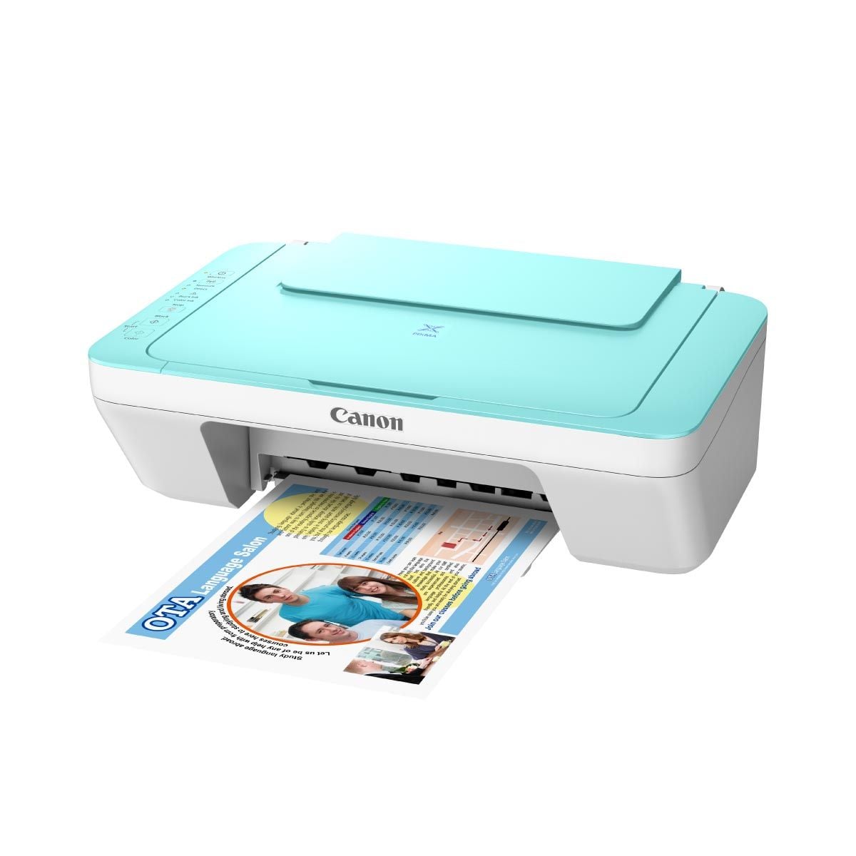 PRINTER (เครื่องพิมพ์) CANON PIXMA E470 (GREEN-WHITE)