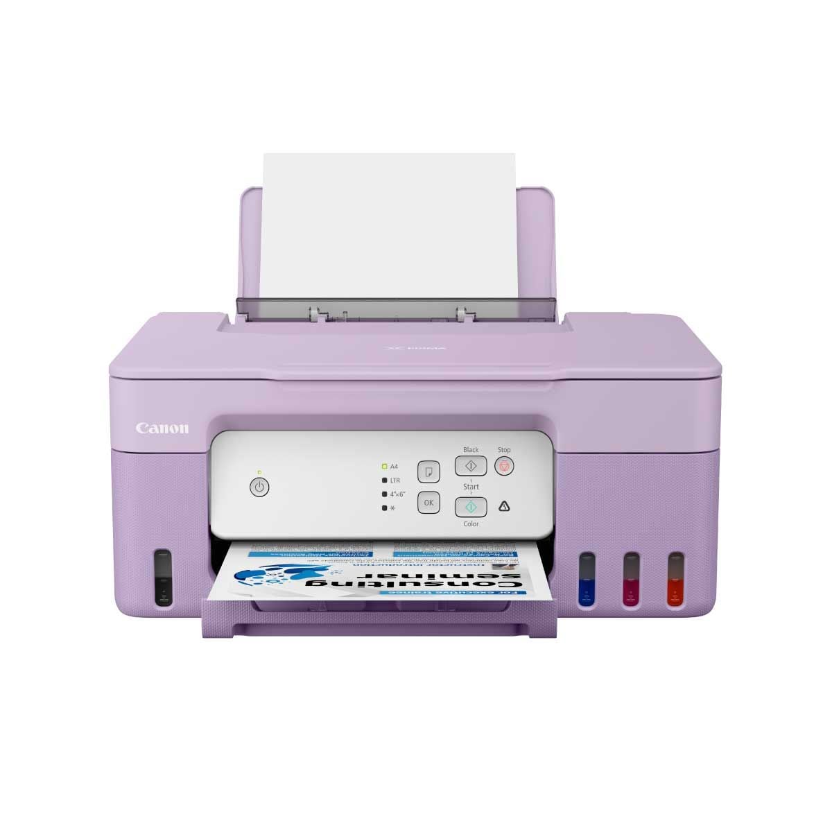 PRINTER (เครื่องพิมพ์) CANON PIXMA G2730 ALL-IN-ONE (PURPLE)
