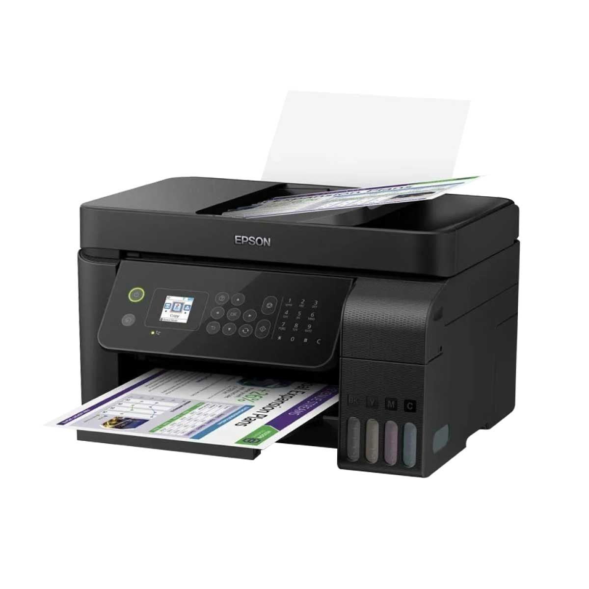 PRINTER (เครื่องพิมพ์ไร้สาย) EPSON ECOTANK L5290 A4 WIFI ALL-IN-ONE