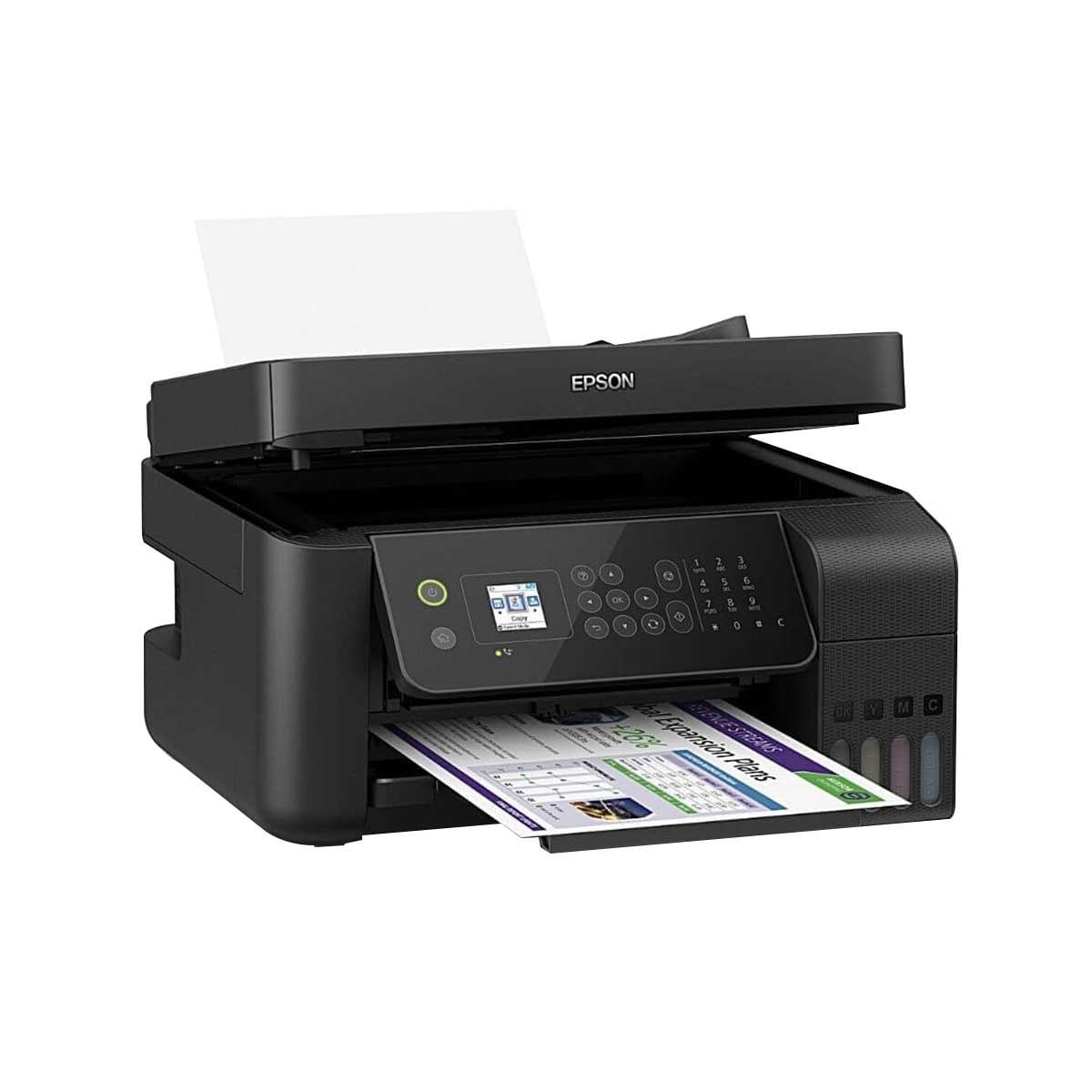 PRINTER (เครื่องพิมพ์ไร้สาย) EPSON ECOTANK L5290 A4 WIFI ALL-IN-ONE