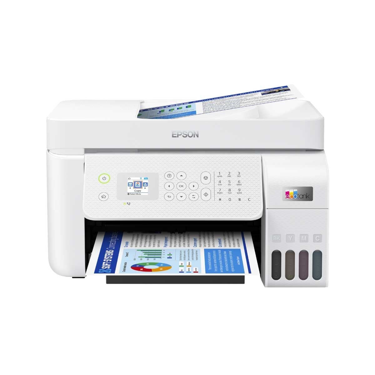 PRINTER (เครื่องพิมพ์ไร้สาย) EPSON ECOTANK L5296 A4 WIFI ALL-IN-ONE