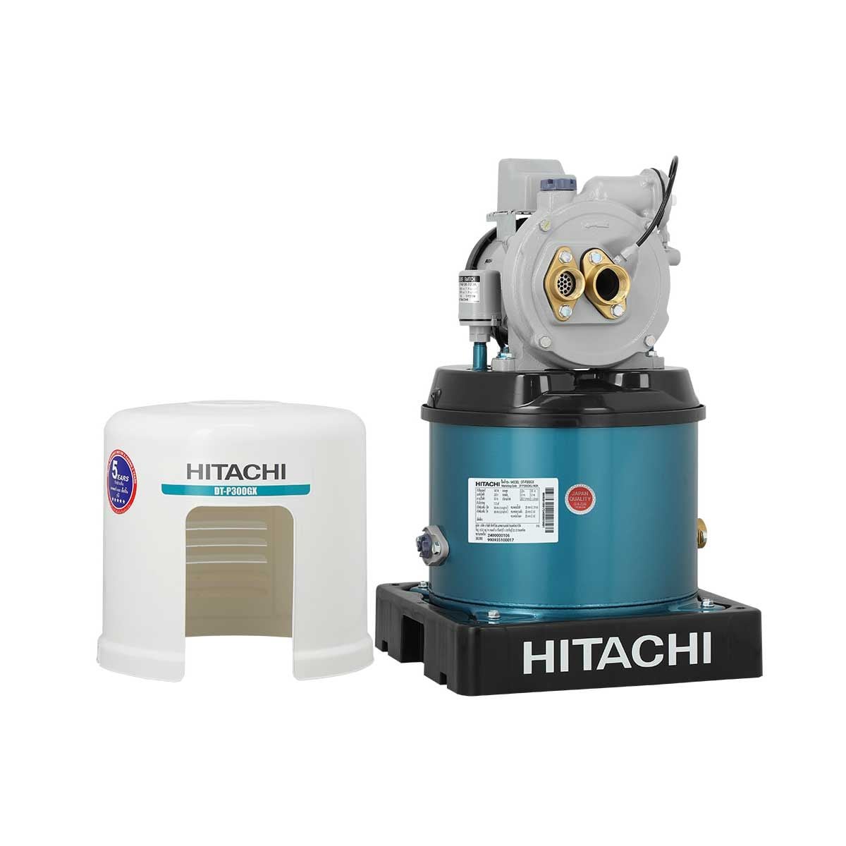 HITACHI  ปั๊มน้ำบาดาล แรงดันคงที่300W รุ่น DT-P300GXPJ