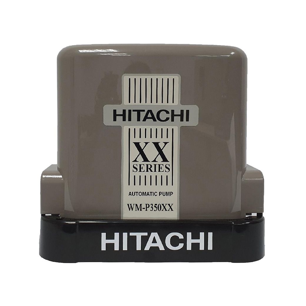 HITACHI   ปั๊มอัตโนมัติแรงดันคงที่ ถังสี่เหลี่ยม 350W  รุ่น WM-P350XX