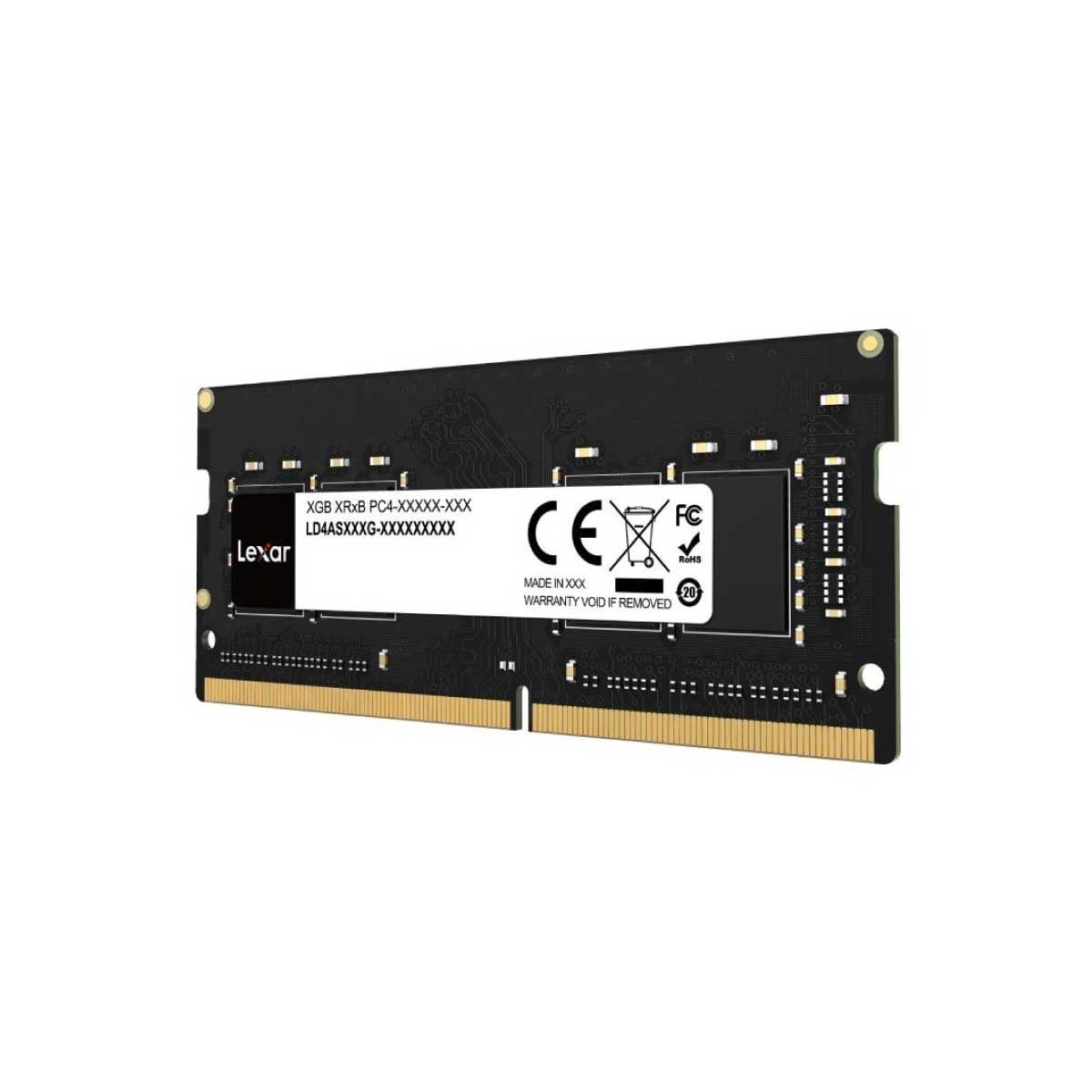 RAM (หน่วยความจำ) LEXAR 8GB DDR4 3200MHz SO-DIMM (LD4AS008G-B3200GSST)