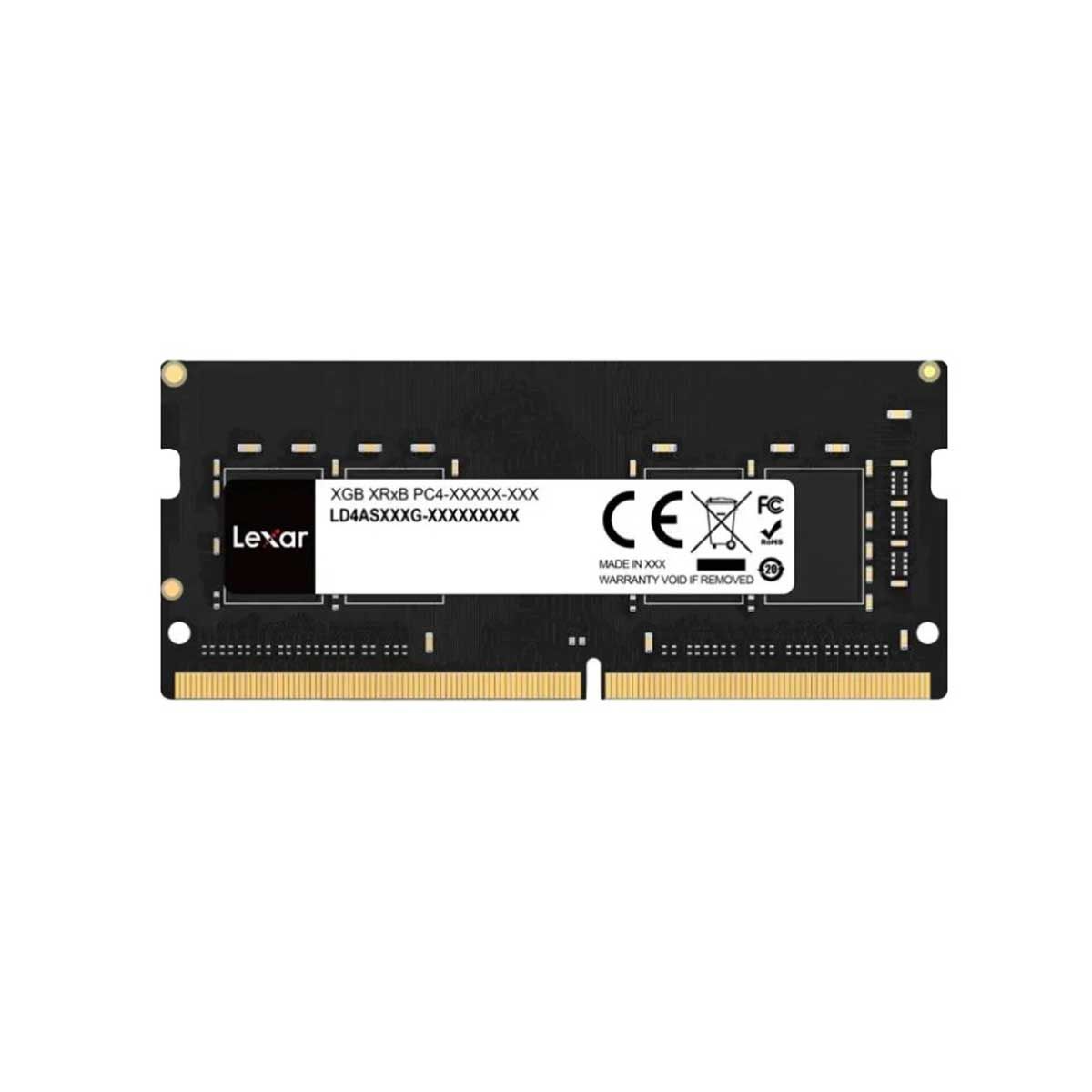 RAM (หน่วยความจำ) LEXAR 8GB DDR4 3200MHz SO-DIMM (LD4AS008G-B3200GSST)