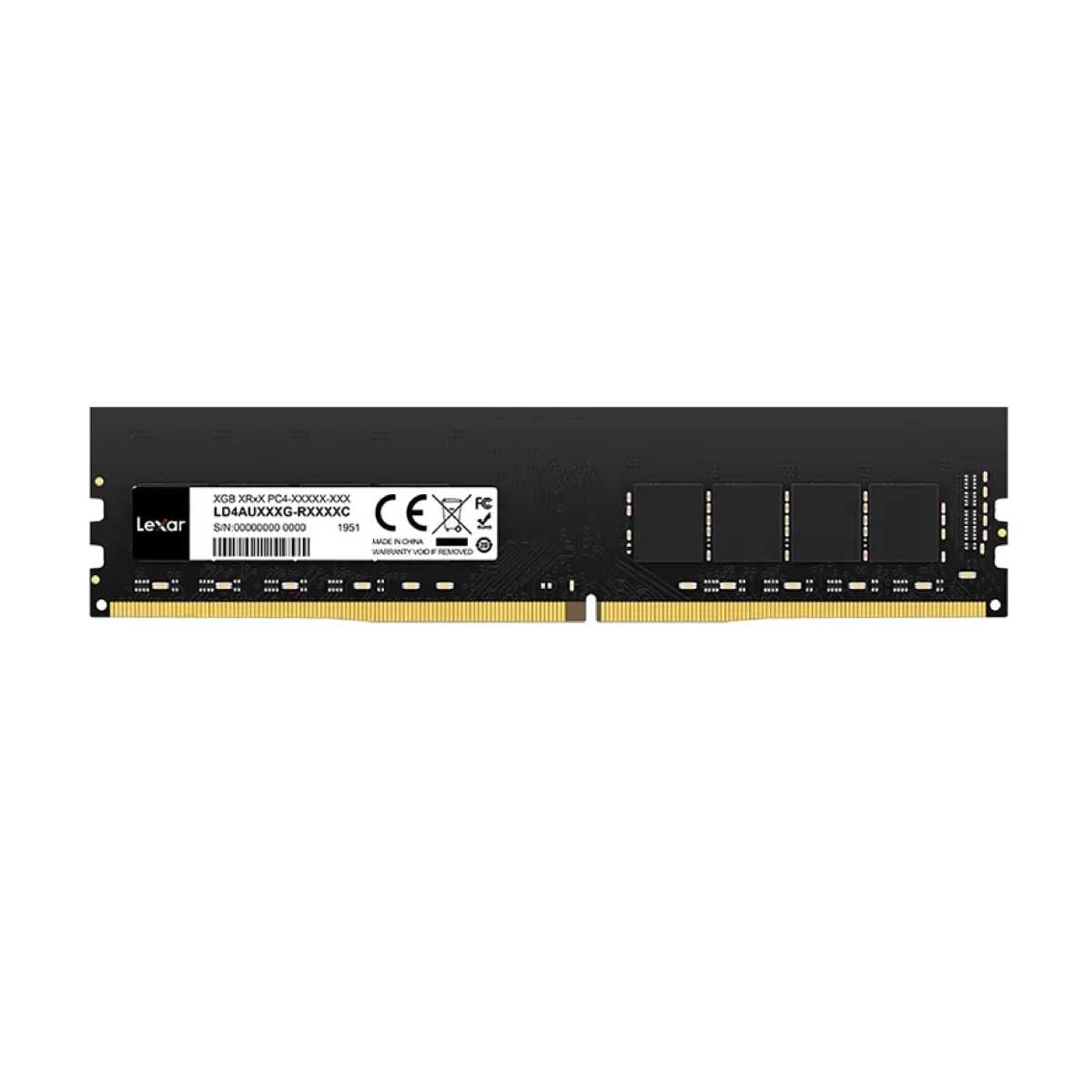 RAM (หน่วยความจำ) LEXAR 4GB DDR4 3200MHz (LD4AU004G-B3200GSST)