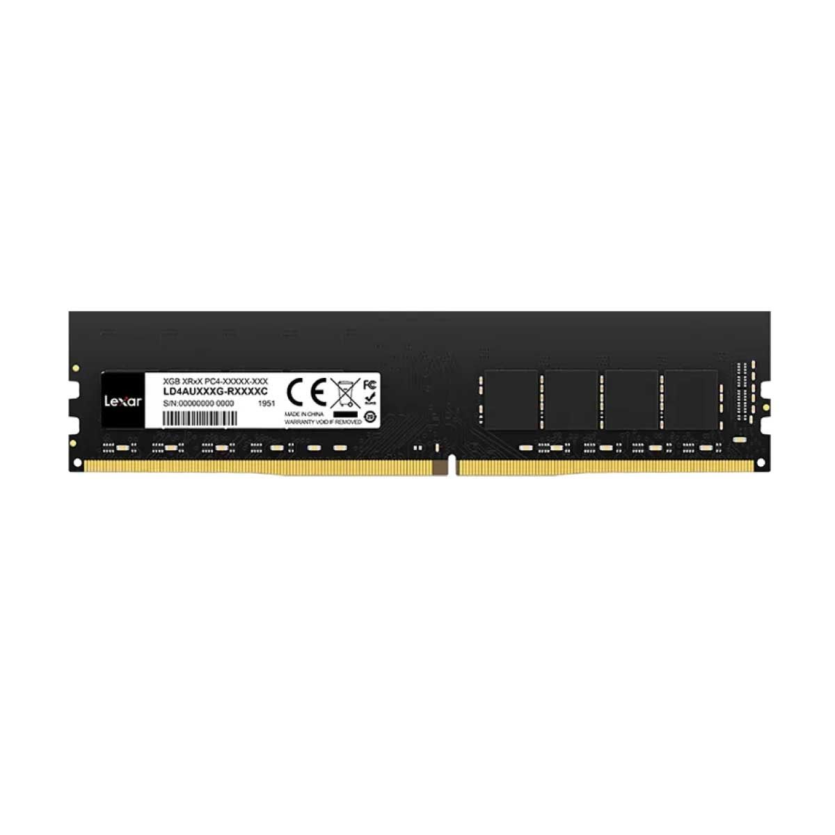 RAM (หน่วยความจำ) LEXAR 4GB DDR4 3200MHz - (LD4AU004G-B3200GSST)