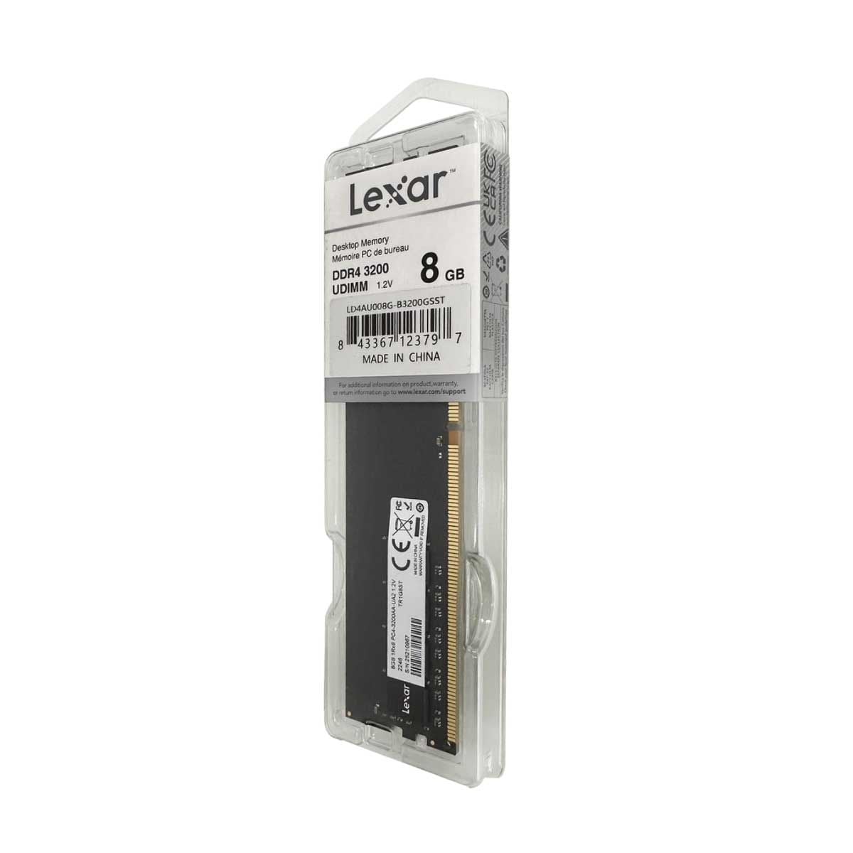 RAM (หน่วยความจำ) LEXAR 8GB DDR4 3200MHz (LXR-4AU008G-B3200)