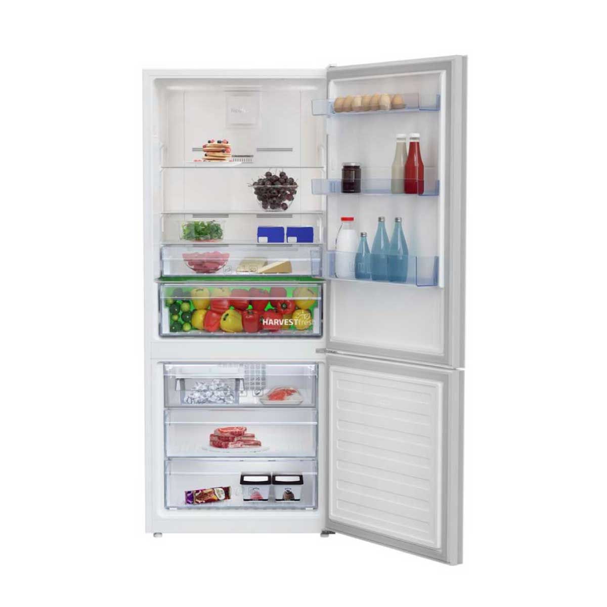 BEKO ตู้เย็น 2 ประตู14Q Harvest Fresh สีขาว รุ่น RCNT415E20VZHFGW