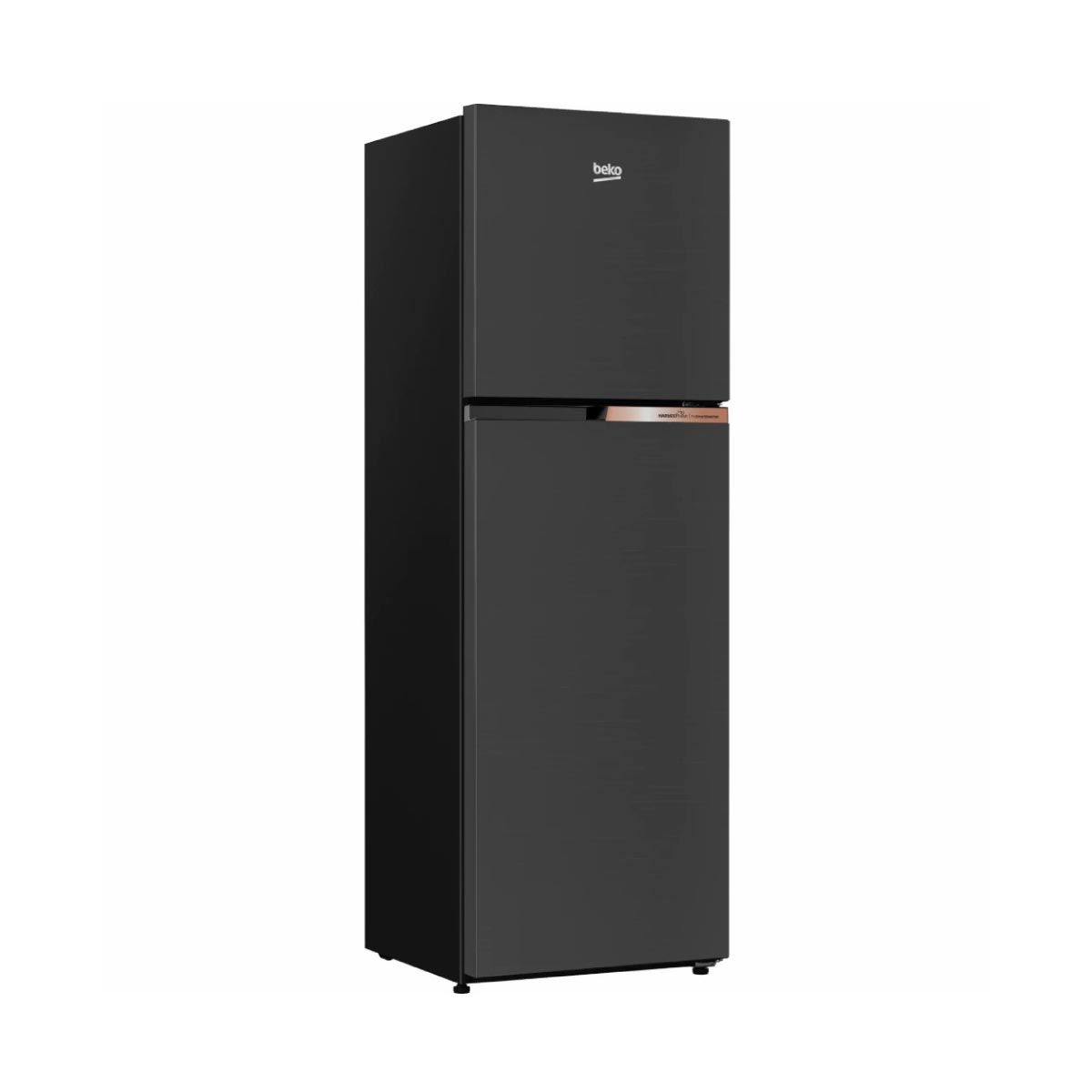 BEKO ตู้เย็น 2 ประตู 7.4 คิว สีเงิน รุ่น RDNT23I50K