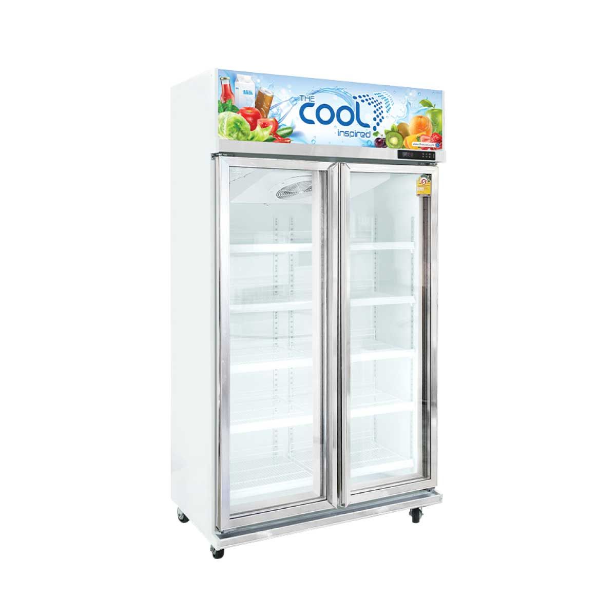THE COOL ตู้แช่เย็น 2 ประตู รุ่น ALEX 2P Premium ความจุ 27คิว