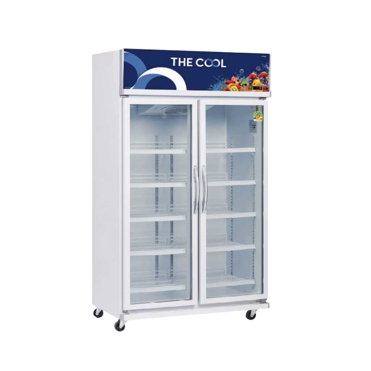 THE COOL ตู้แช่ 2ประตู 37 Q รุ่นALPHA 2P JUMBO PREMIUM-M