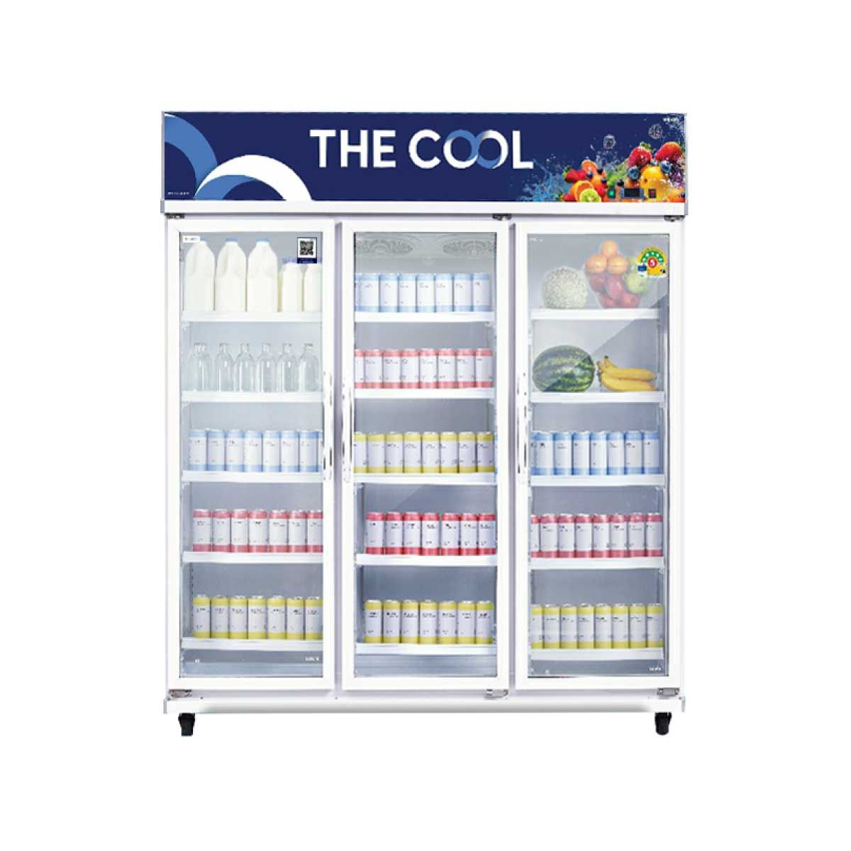 THE COOL ตู้แช่เย็น 3ประตู 41.9Q รุ่นALPHA 3P PREMIMU-M