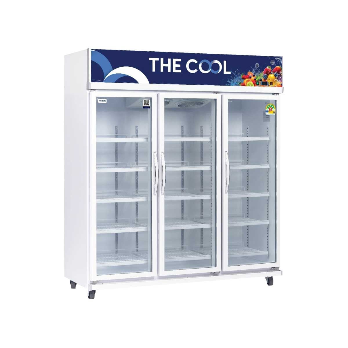 THE COOL ตู้แช่เย็น 3ประตู 41.9Q รุ่นALPHA 3P PREMIMU-M