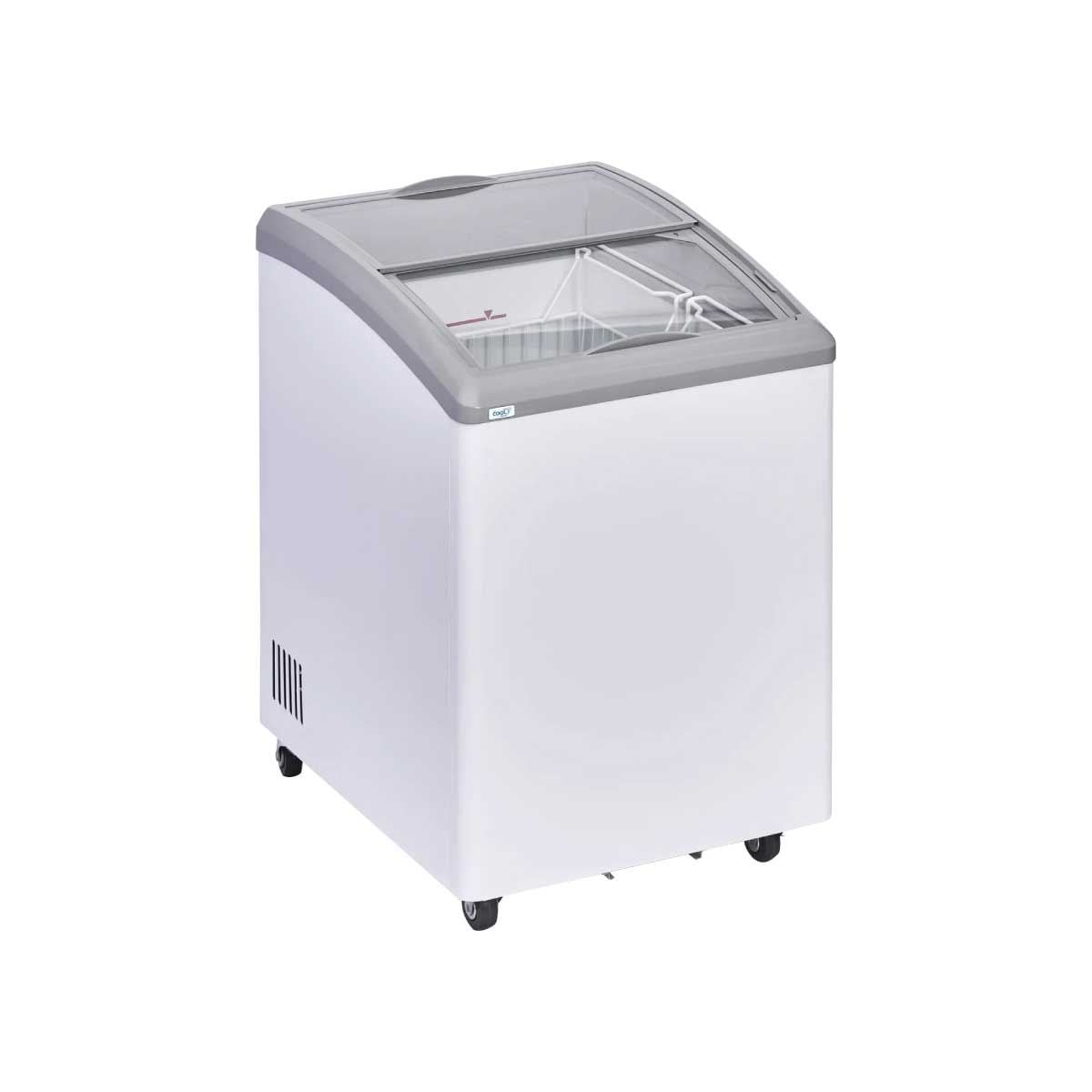 THE COOL ตู้แช่ไอศกรีมกระจกโค้ง 5.3Q รุ่นDIANA TC153 CG LED