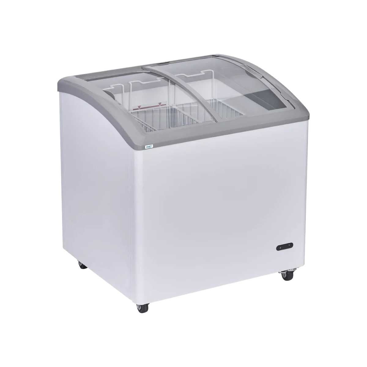 THE COOL ตู้แช่ไอศกรีมกระจกโค้ง 8.3Qnรุ่นnDIANATC235 KCG LED
