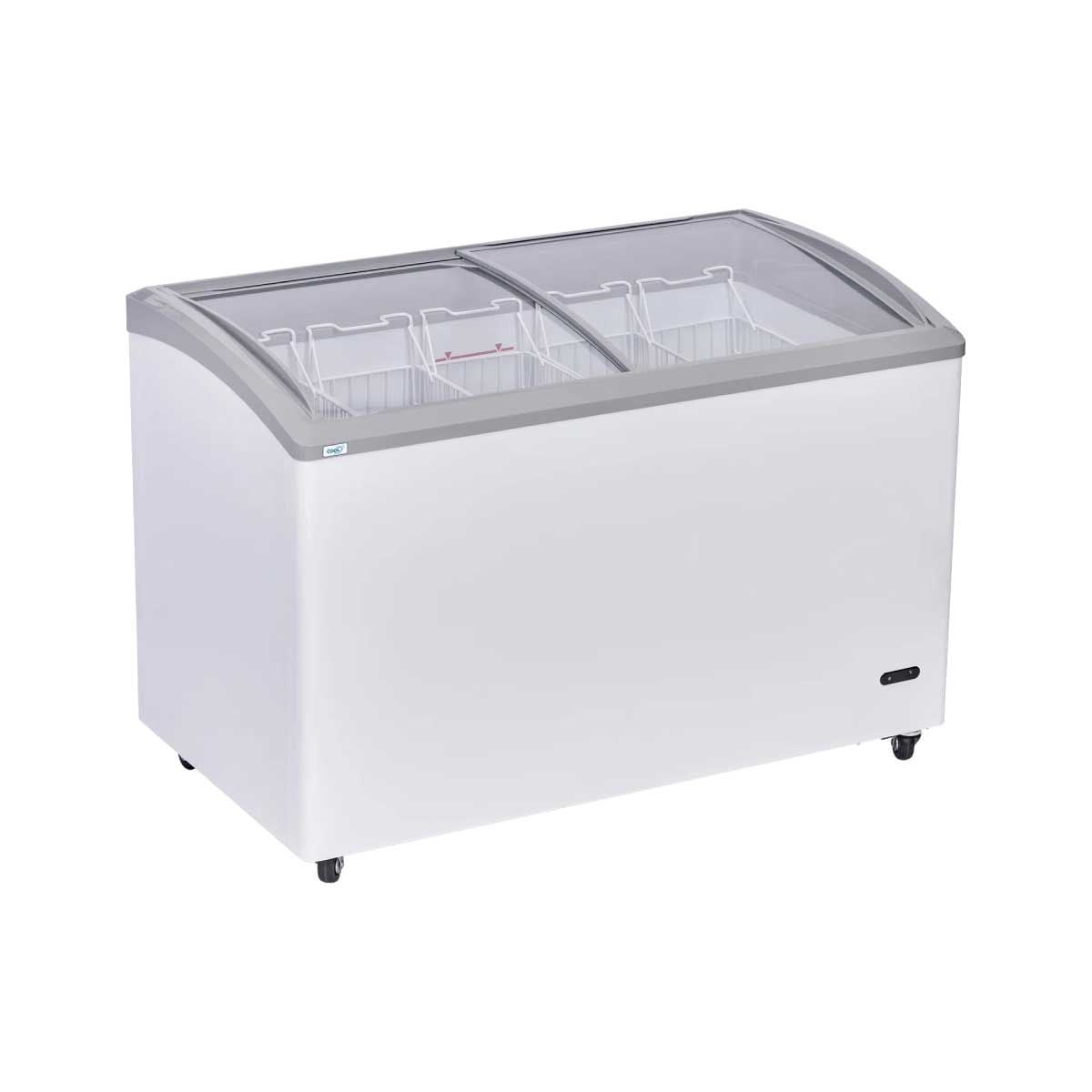 THE COOL  ตู้แช่ไอศกรีมกระจกโค้ง 14.3Q รุ่น DIANATC405 KCG LED