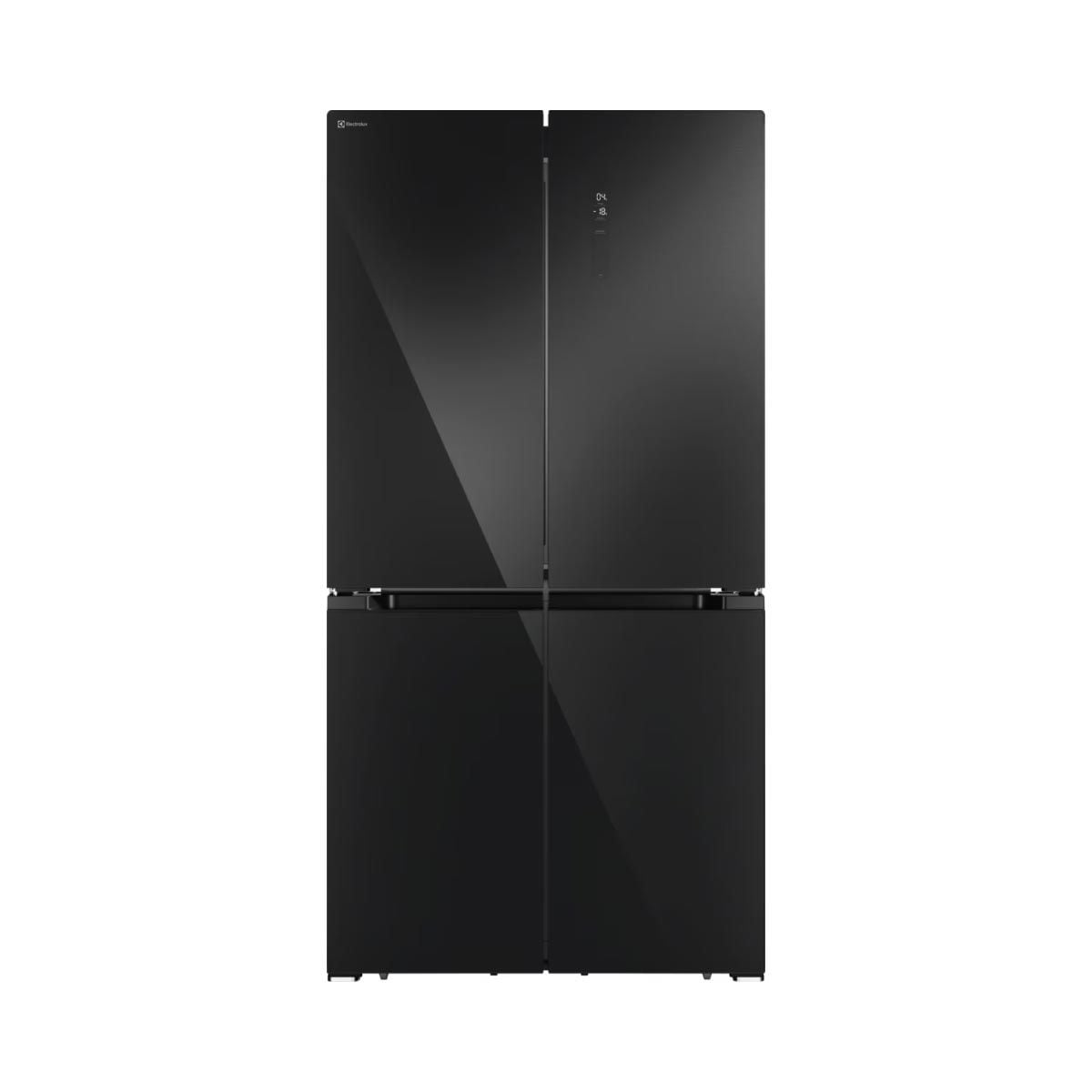 ELECTROLUX ตู้เย็น 4 ประตู ซีรีส์ 800 ความจุ 567 ลิตร 20Q กระจกดำ รุ่นEQE5715A-B