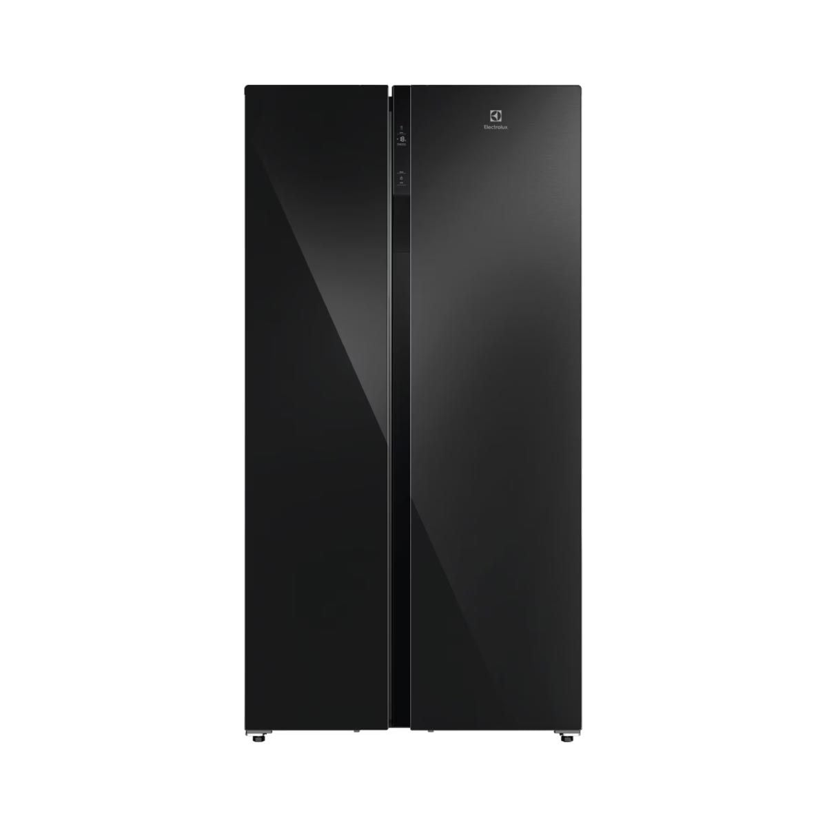ELECTROLUX ตู้เย็นSIDE BY SIDE22Q INVERTER กระจกดำESE-6205B-B
