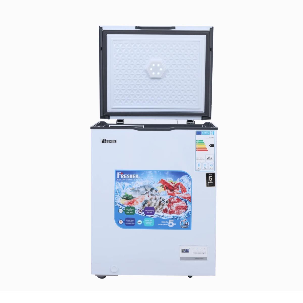 FRESHER  ตู้แช่ฝาทึบ5.3Q Digital Control รุ่นFF-150KE