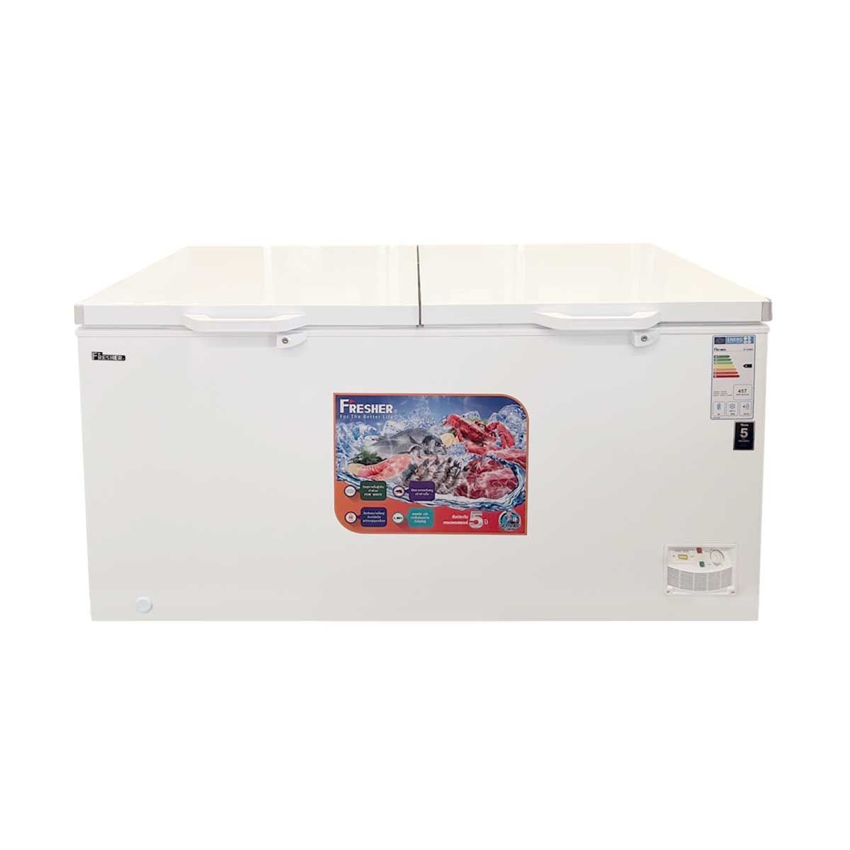 FRESHER  ตู้แช่ฝาทึบ 2ระบบ 18.4Q รุ่นFF-520EX