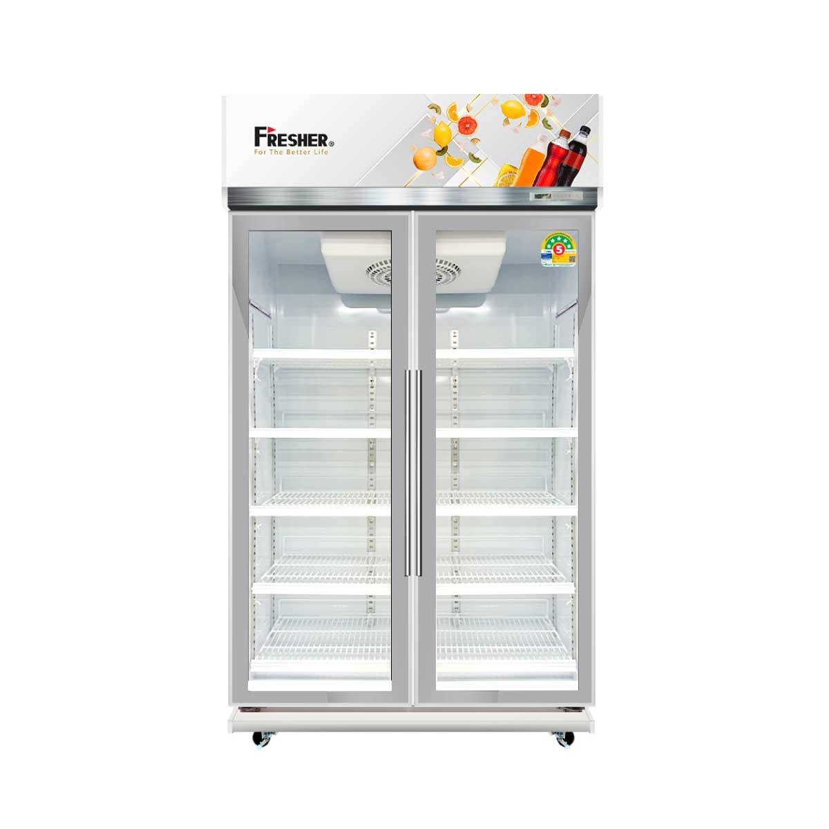 FRESHER ตู้แช่มินิมาร์ท 2 ประตู 26.8Q รุ่น FR-2FWS5V