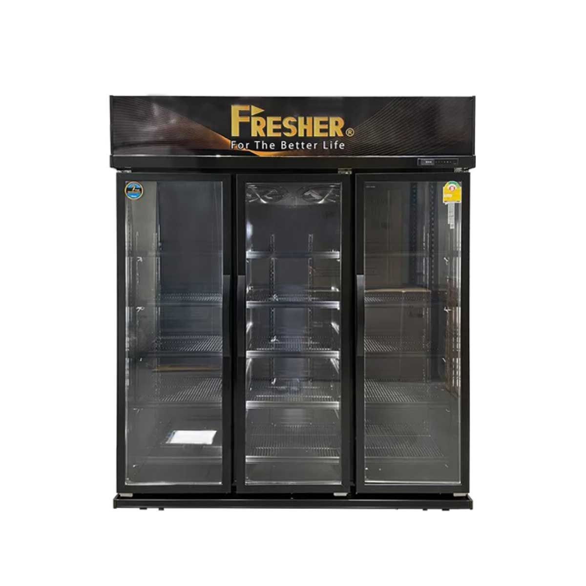 FRESHER ตู้แช่เครื่องดื่ม 3 ประตูขนาด 40.คิว รุ่น FR-3DBV3V9