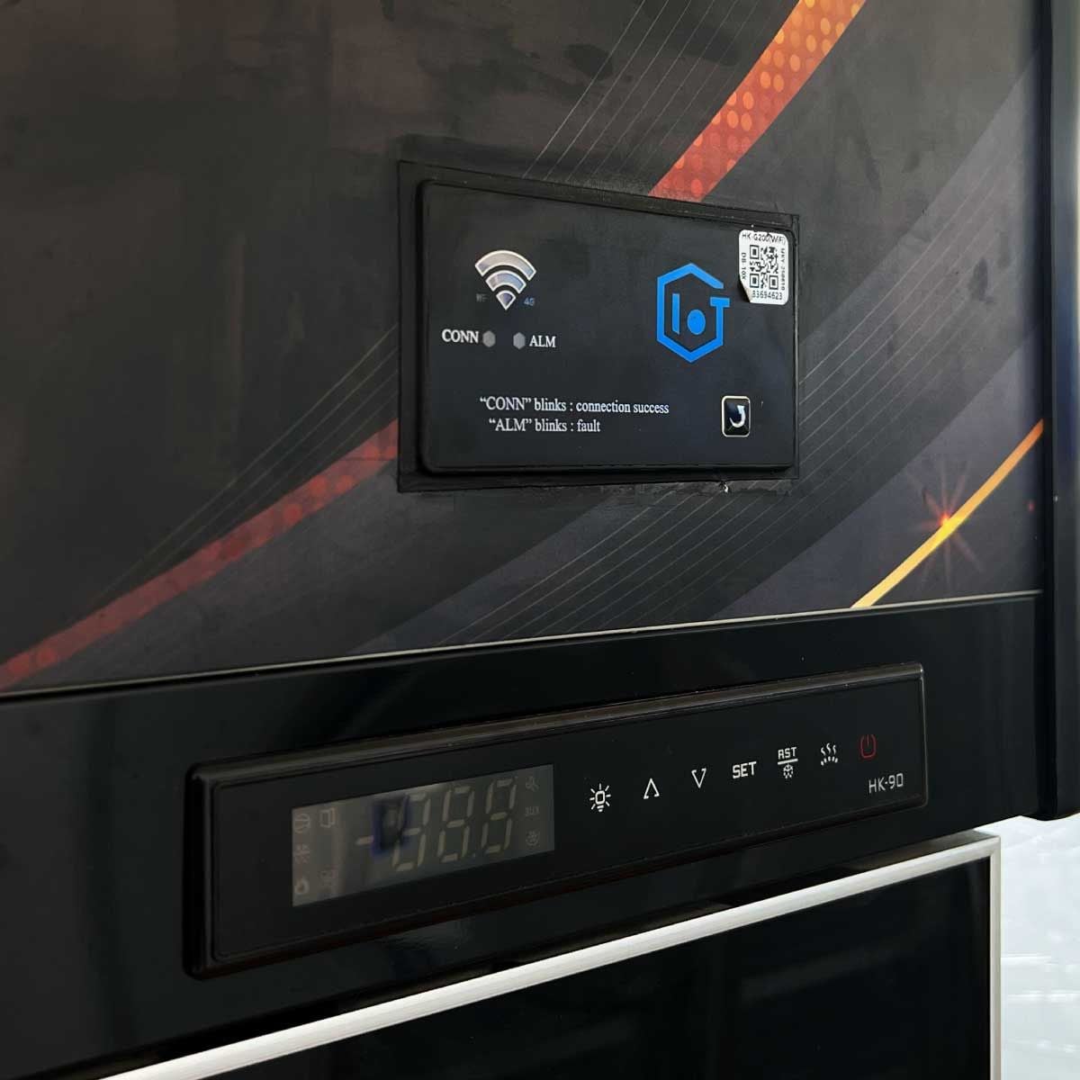 FRESHER ตู้แช่เครื่องดื่ม 2ประตู WI-FI  รุ่น FR-2DBFL5(Frameless)