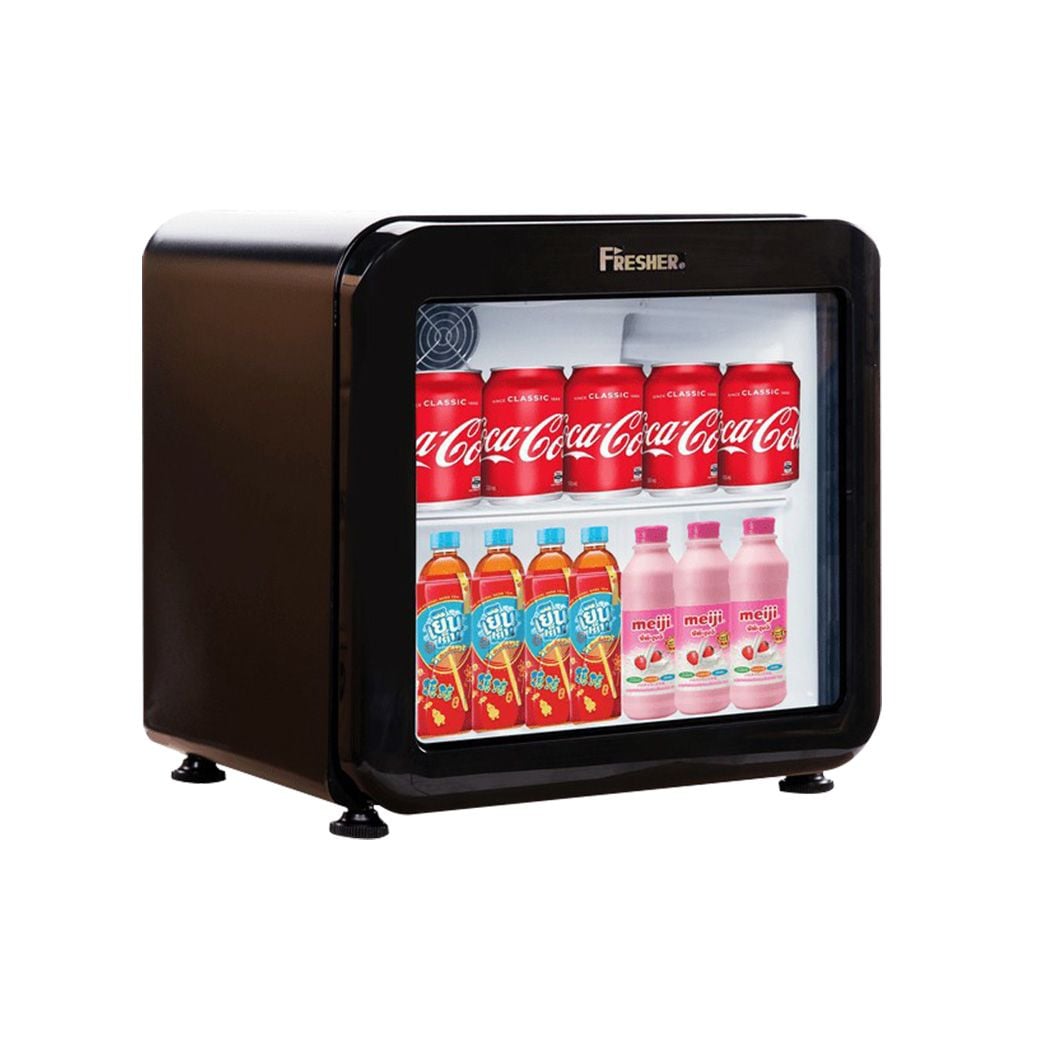 Fresher ตู้แช่เย็นมินิบาร์ Mini Bar Cooler หน้ากระจก รุ่น FS-56GX ขนาด 1.7คิว