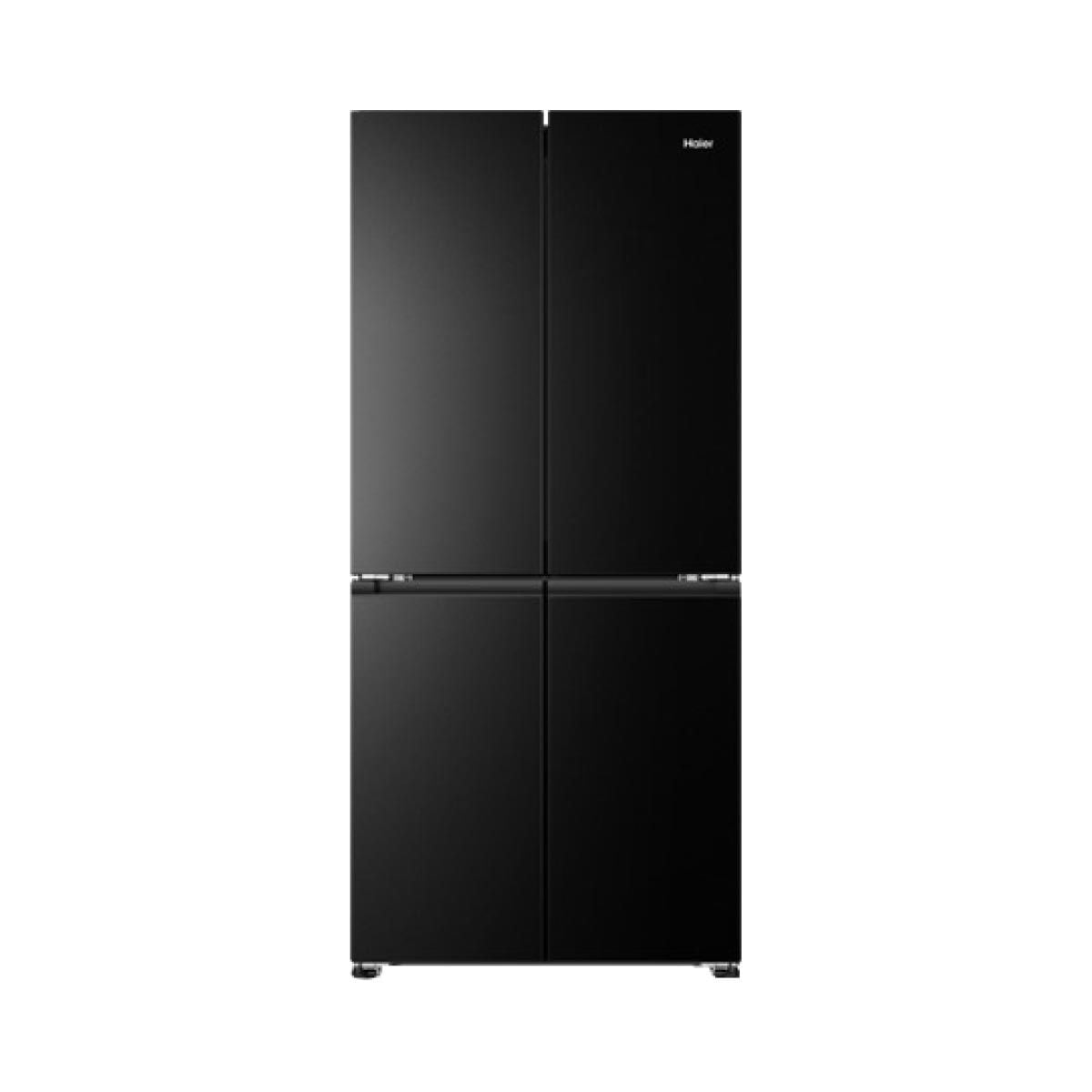HAIER ตู้เย็น 4ประตู 17.8Q สีดำ รุ่น HM610SKTH