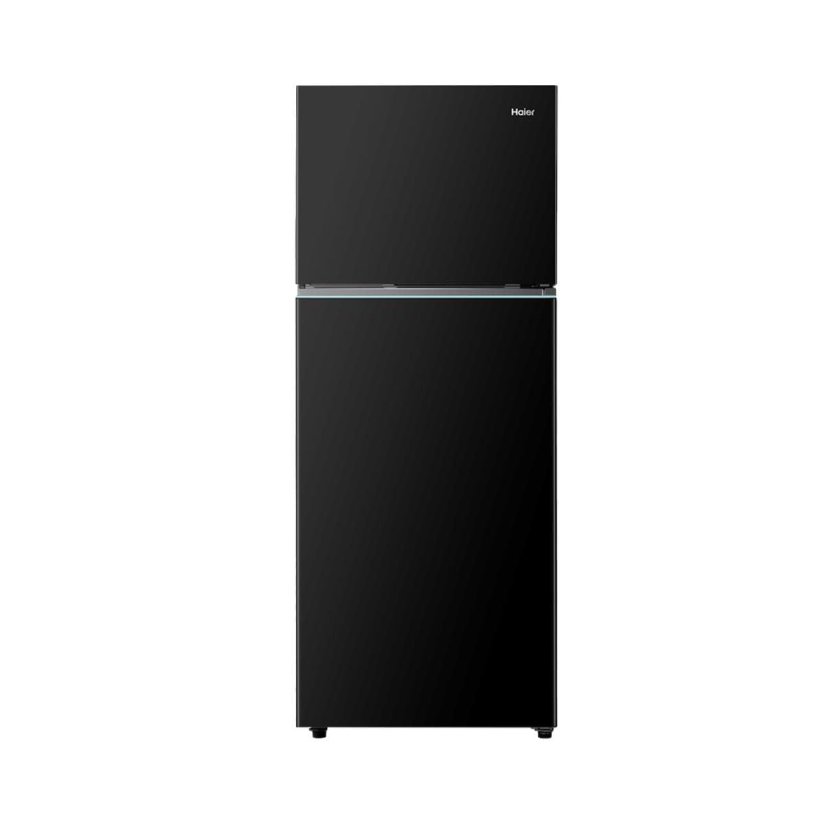 HAIER ตู้เย็น2ประตู 16Q INVERTERสีดำ รุ่นHRF-455MNI