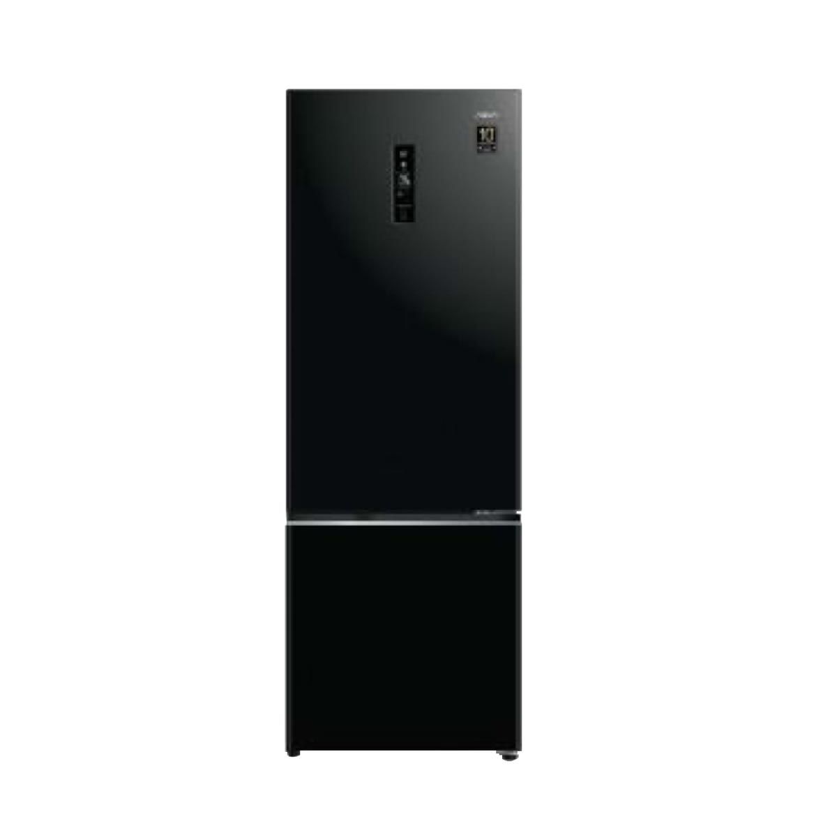 HAIER ตู้เย็น 2 ประตู Bottom Freez 11.4Q ดิจิตอล สีดำด้าน รุ่น BM329MI
