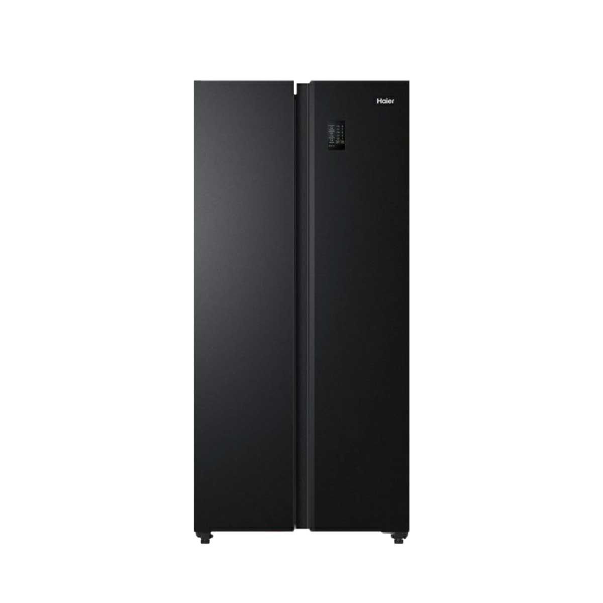 HAIER ตู้เย็น Side by Side 17.1Q สีดำด้าน รุ่น HRF-SBS490