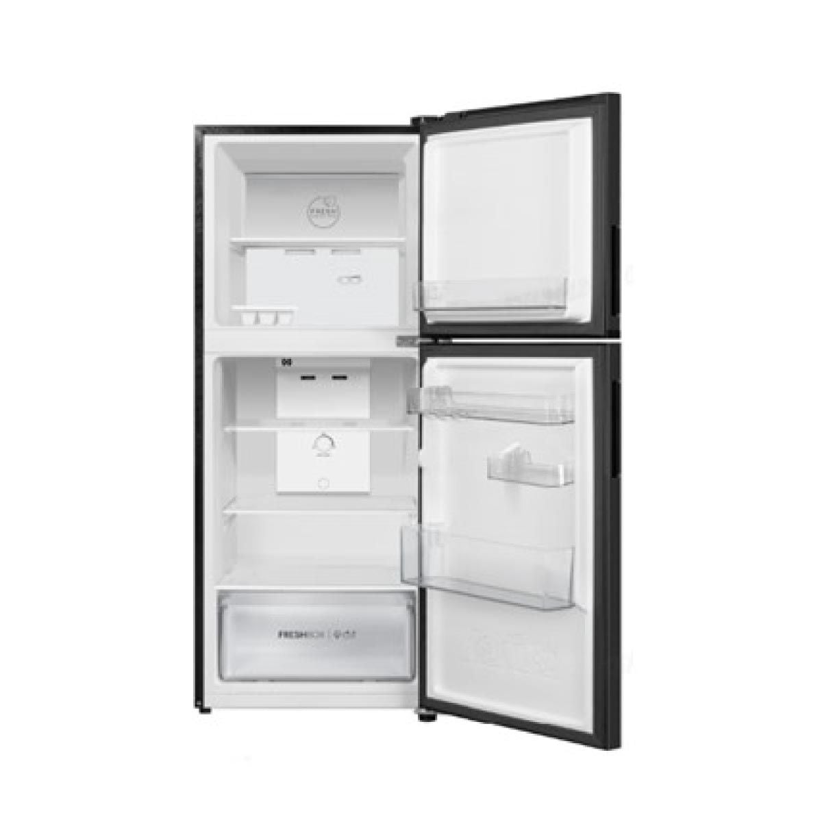HAIER ตู้เย็น2ประตู 6.6Q สีดำ รุ่นHRF-185MN