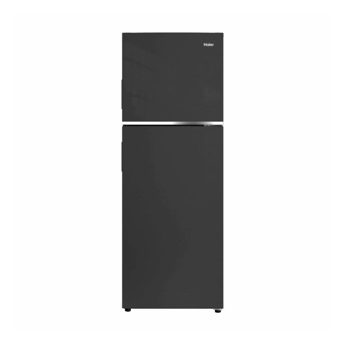 HAIER ตู้เย็น2ประตู 7.6Q สีดำ รุ่นHRF-215MN