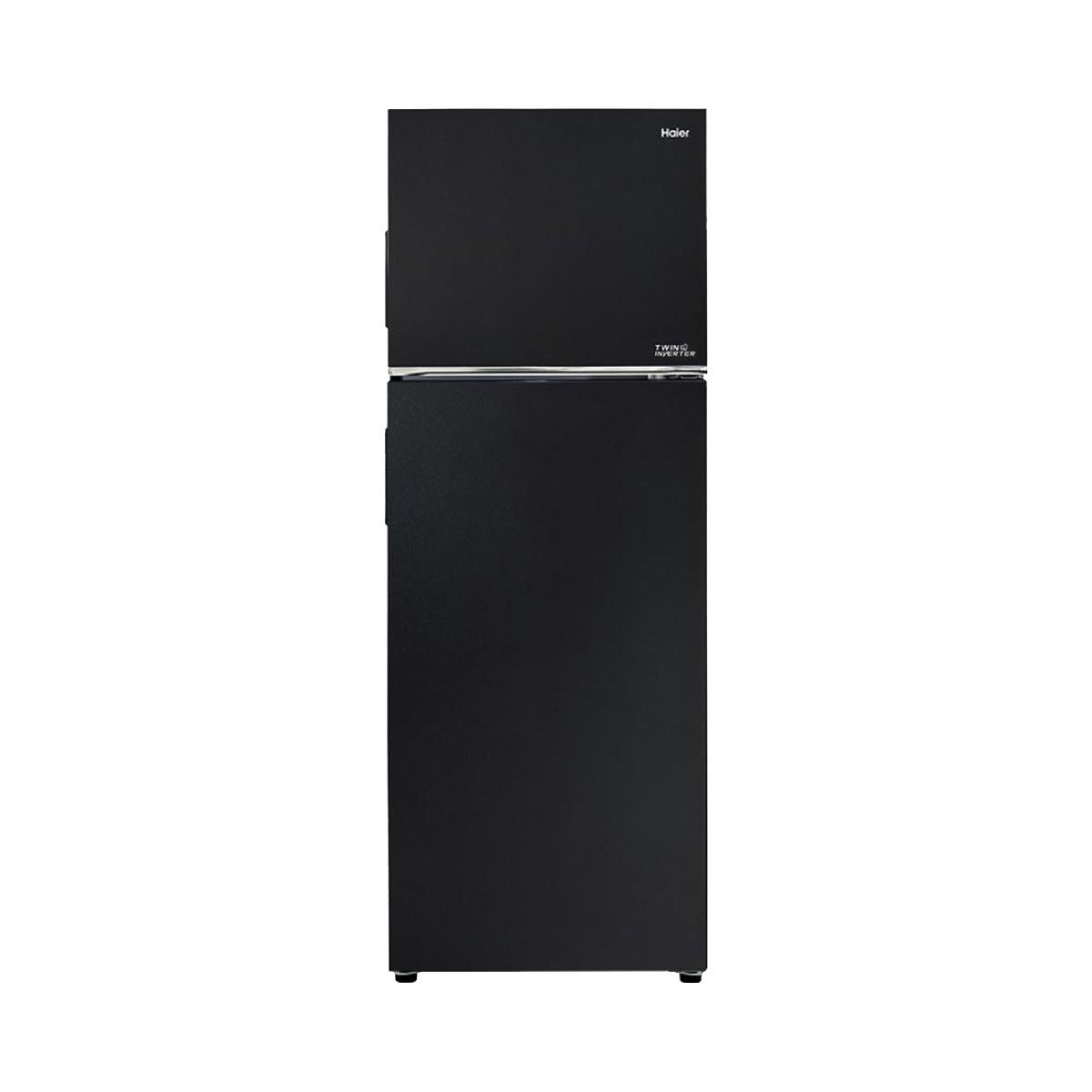 HAIER ตู้เย็น2ประตู12.6Q สีดำ HRF350MNIBK