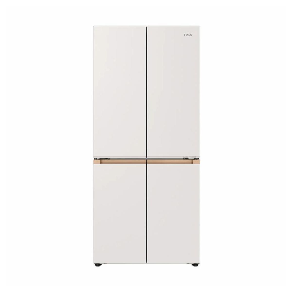 HAIER ตู้เย็น4ประตู Auto Ice 17.9Q กระจกสีขาว HRF-MD529I(MLW)GU1
