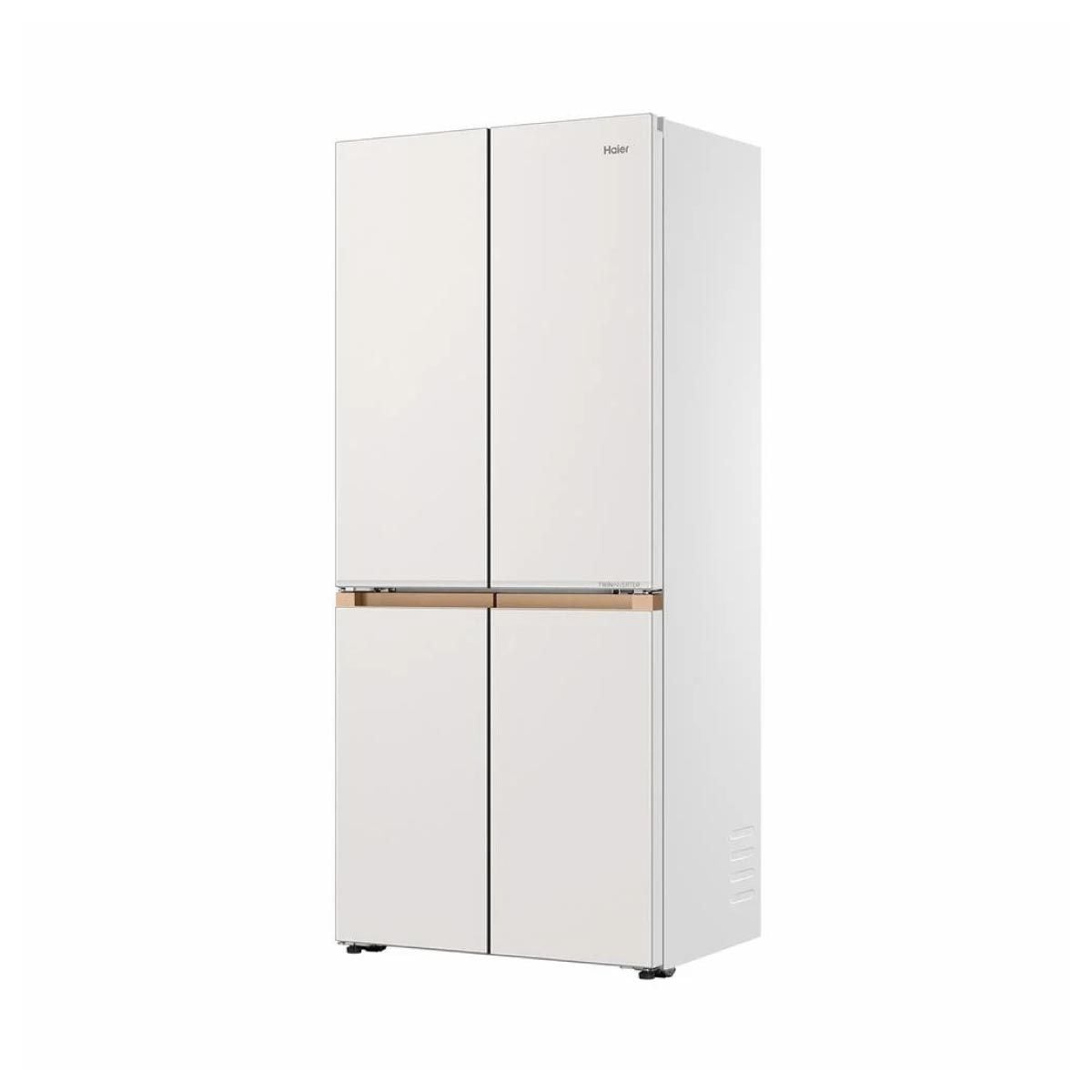 HAIER ตู้เย็น4ประตู Auto Ice 17.9Q กระจกสีขาว HRF-MD529I(MLW)GU1