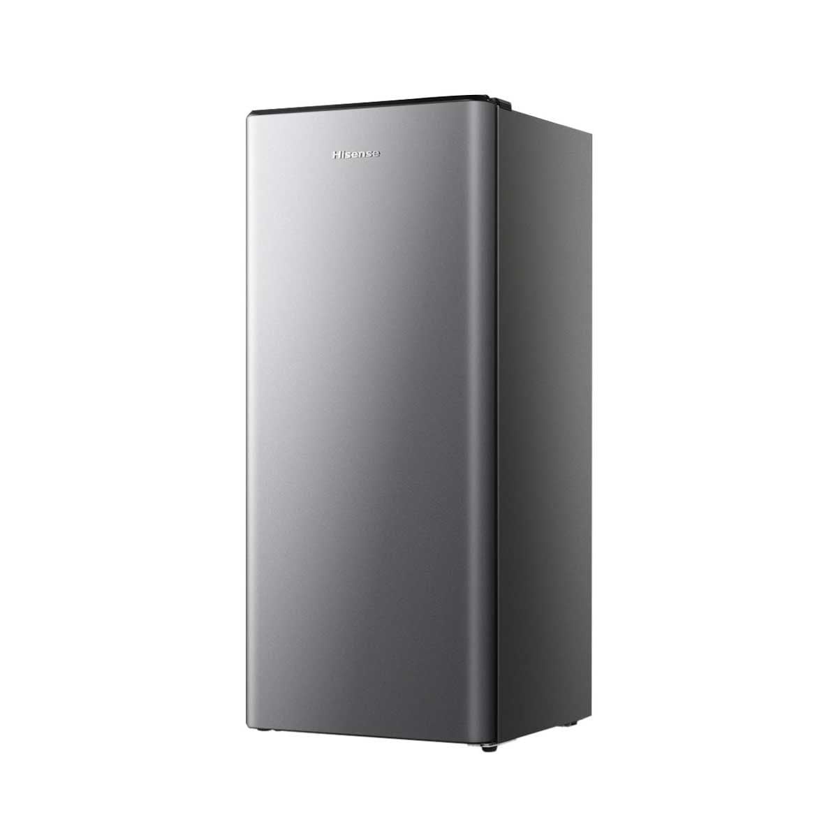 HISENSE  ตู้เย็น 1ประตู 5.5Q สีเงิน รุ่นRR209D4TGN