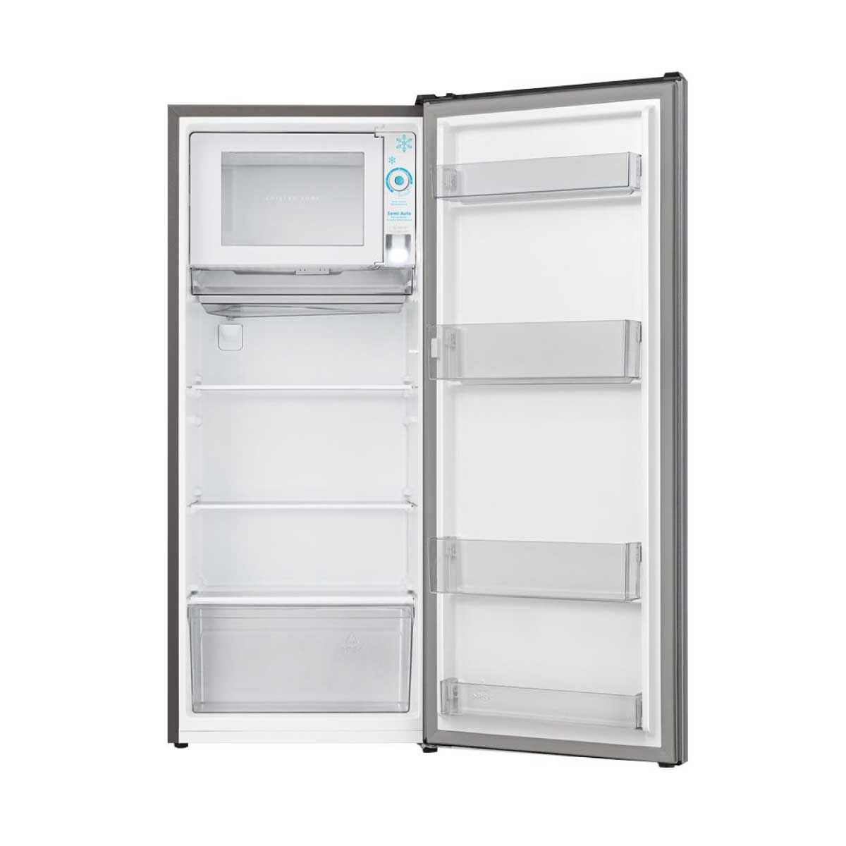HISENSE  ตู้เย็น 1ประตู 5.5Q สีเงิน รุ่นRR209D4TGN