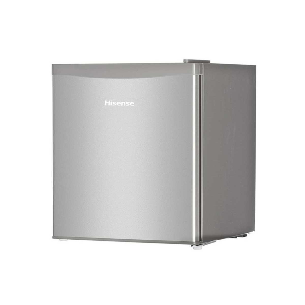 HISENSE ตู้เย็น MINIBAR 1.6Q สีเงิน รุ่นRR61D4TGN
